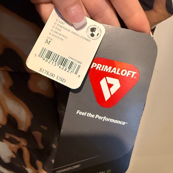 💋NWT💋FP Movement by Free People Tortoise Shell Puffer Vest 049 - Picture 4 of 7